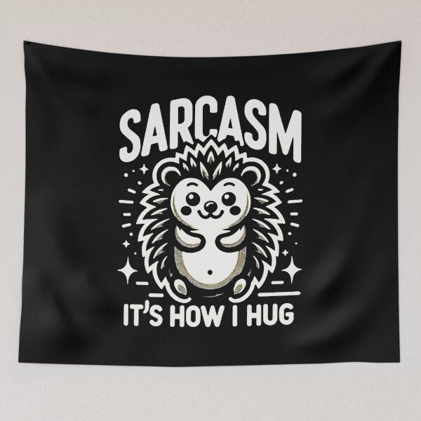 Item preview, Hedgehog Sarcasm designed and sold by pullatidack.