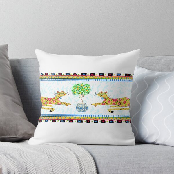 Item preview, Guepardo floral Grandmillennial designed and sold by EmiBeeBuzz.