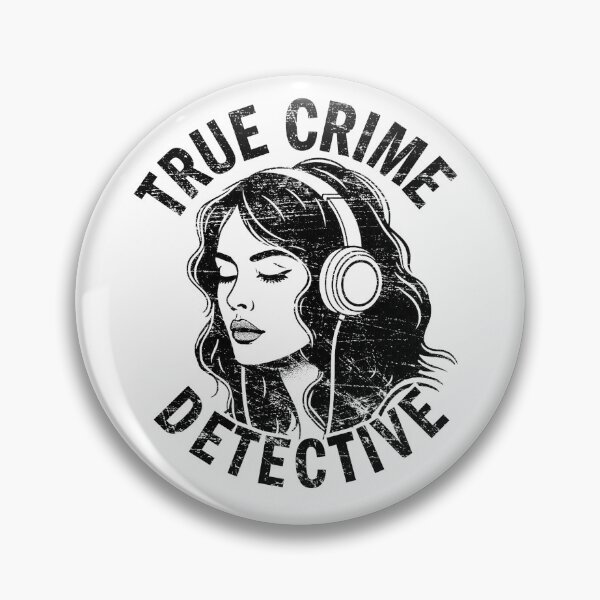 Item preview, True Crime Detective Girl Podcast Design Vintage designed and sold by shufti.