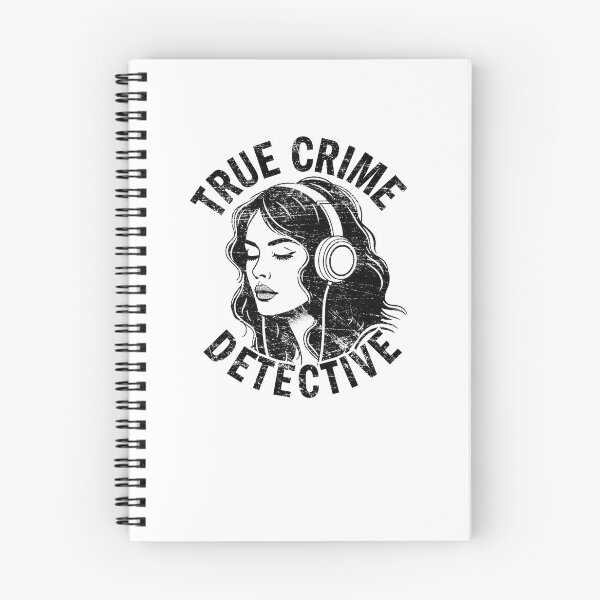 Item preview, True Crime Detective Girl Podcast Design Vintage designed and sold by shufti.