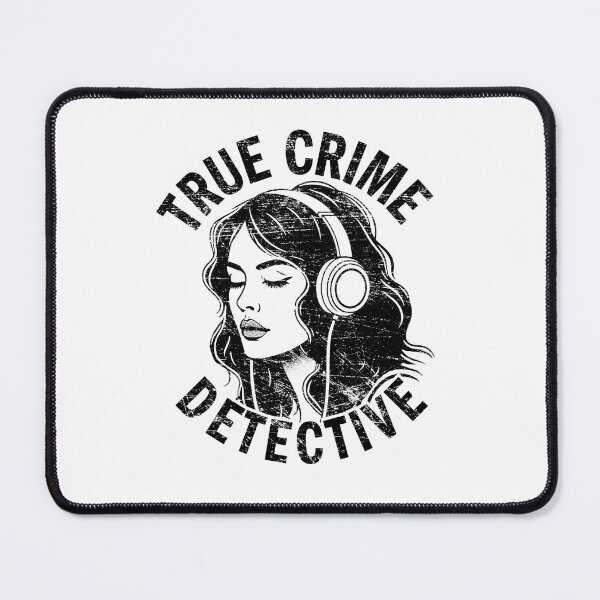 Item preview, True Crime Detective Girl Podcast Design Vintage designed and sold by shufti.