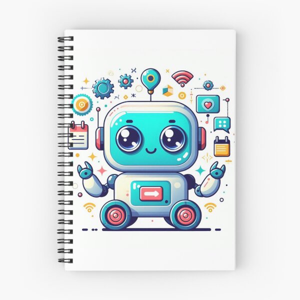 Item preview, Mind and Machine cute ai robot designed and sold by nicnacc.