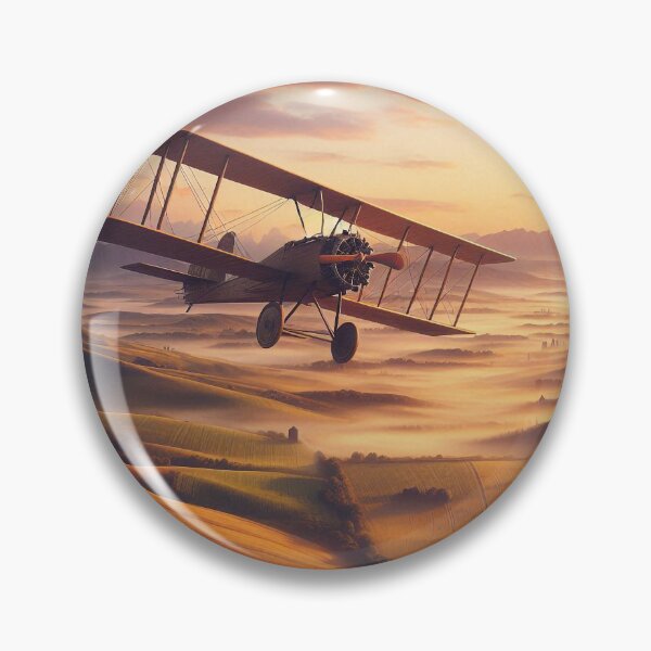 Item preview, Foggy Morning Flight in the Countryside designed and sold by nikkolaus.