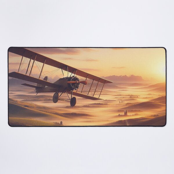 Item preview, Foggy Morning Flight in the Countryside designed and sold by nikkolaus.