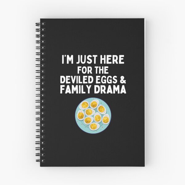 Item preview, I'm Just Here For The Deviled Eggs And The Drama Funny Thanksgiving Food designed and sold by lou731.