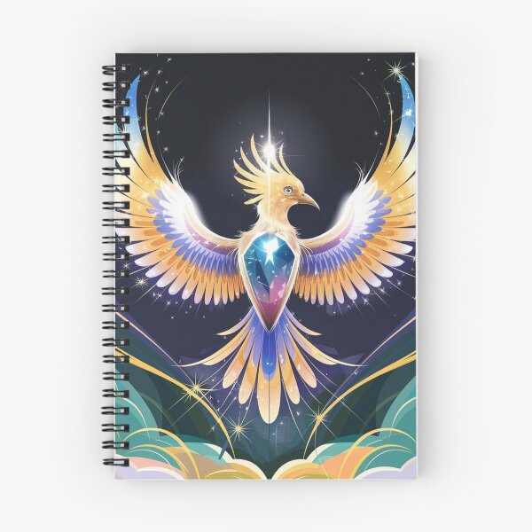 Artikelvorschau, Himmlischer Vogel mit goldenen Federn entworfen und verkauft von CustomTee-Lab.