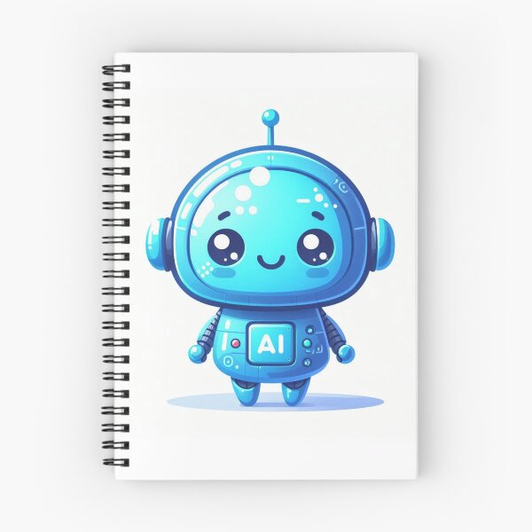 Item preview, The World of AI Robots cute robot designed and sold by nicnacc.