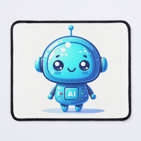 Item preview, The World of AI Robots cute robot designed and sold by nicnacc.