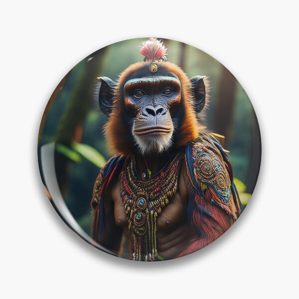Item preview, Mushroom Forest | Prince Ape | Nature Monkey Collection designed and sold by monkeybusiness.pt.