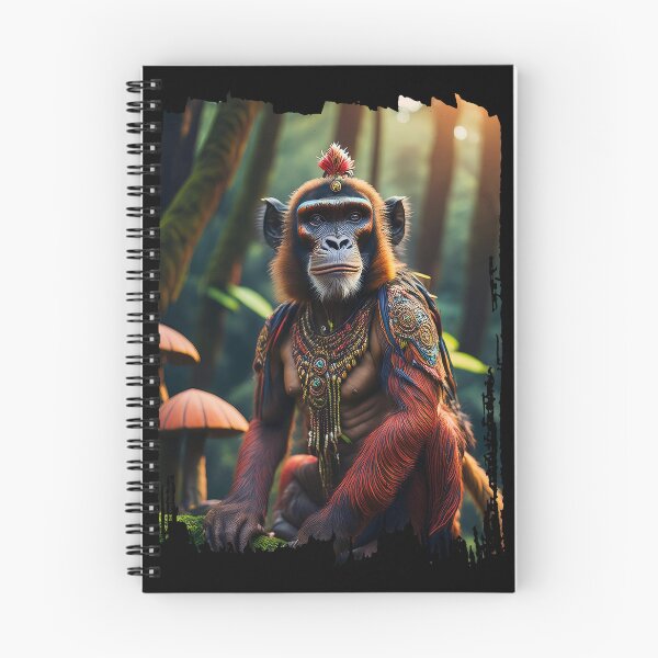 Item preview, Mushroom Forest | Prince Ape | Nature Monkey Collection designed and sold by monkeybusiness.pt.