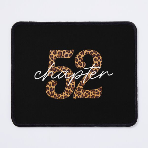 Item preview, 52nd Birthday, chapter 52, leopard print designed and sold by iclipart.