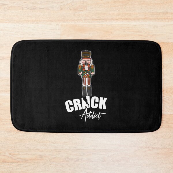 Item preview, Crack Addict Funny Nutcracker Design designed and sold by PNGShop.