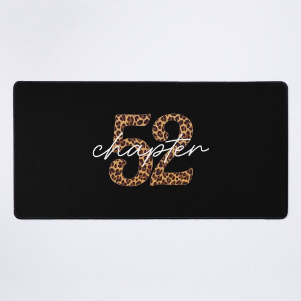 Item preview, 52nd Birthday, chapter 52, leopard print designed and sold by iclipart.