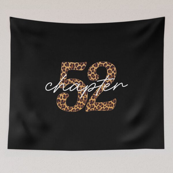 Item preview, 52nd Birthday, chapter 52, leopard print designed and sold by iclipart.