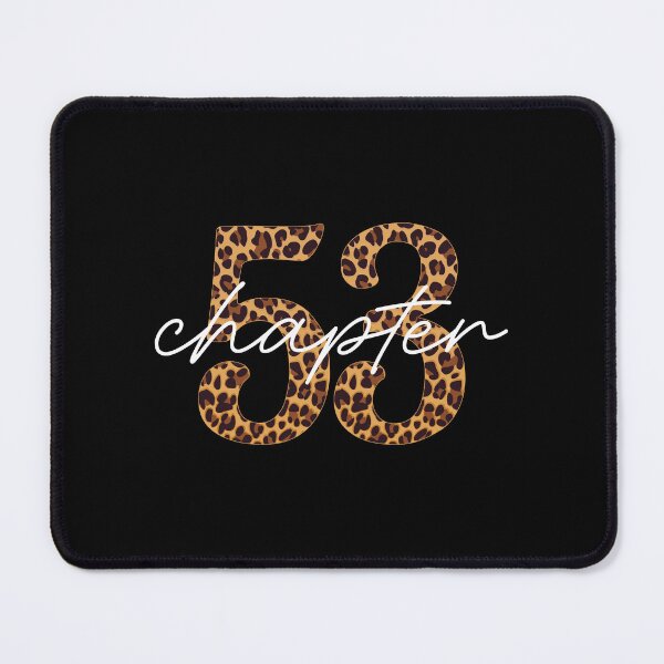 Item preview, 53rd Birthday, chapter 53, leopard print designed and sold by iclipart.