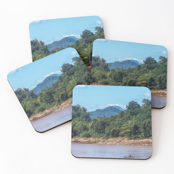 Item preview, Mekong River in Luang Prabang designed and sold by aaronchoi.