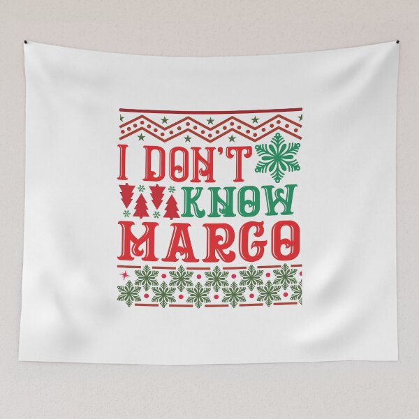 Item preview, I dont know margo ugly Christmas sweater holiday design designed and sold by Dominika Farkašová.
