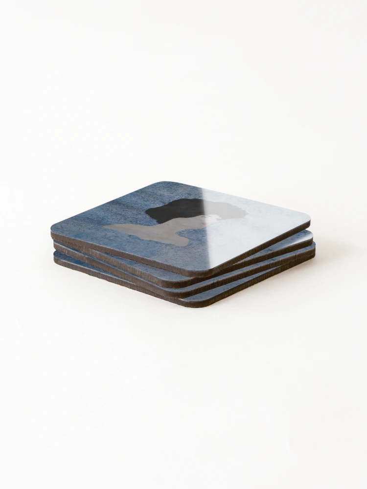 Thumbnail 4 of 5, Coasters (Set of 4), Sentiments - Alexandre designed and sold by Huhgak.