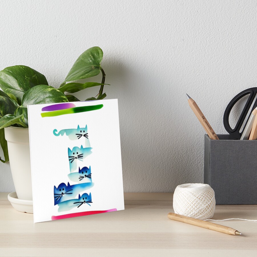Item preview, Art Board Print designed and sold by oceanisea.