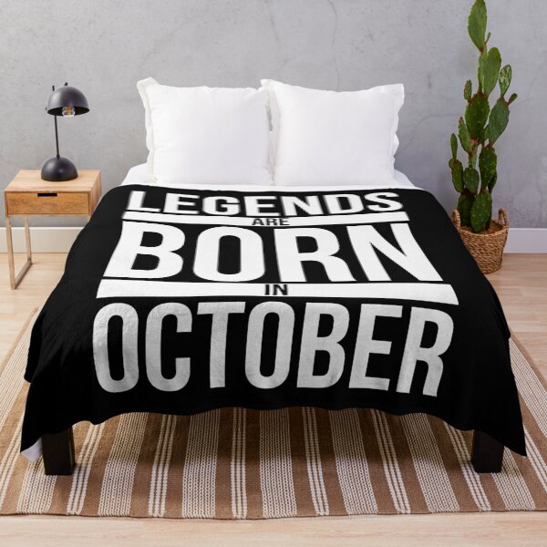 Aperçu de l'œuvre Les légendes sont nées en octobre créée et vendue par PNGShop.