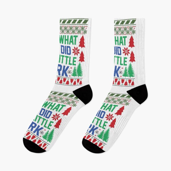 Item preview, Look what you did you little jerk ugly Christmas sweater holiday design designed and sold by Dominika Farkašová.