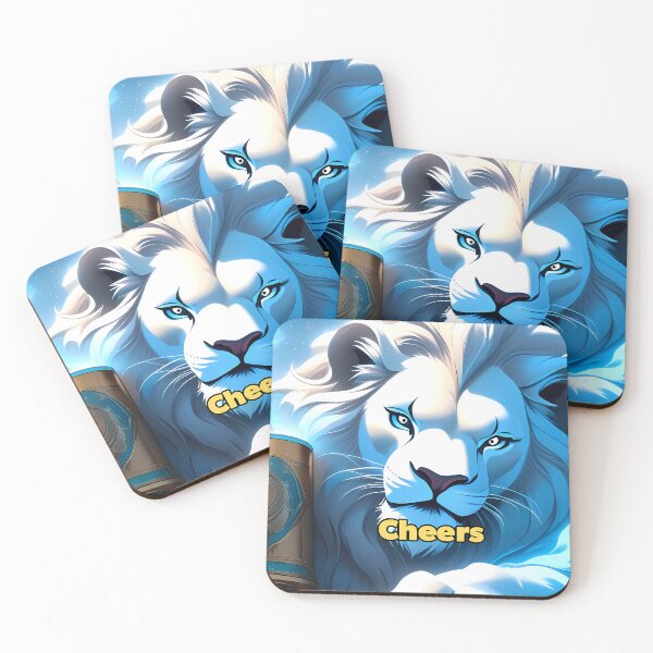Item preview, Lion 9 - Cheers designed and sold by thejungleheroes.