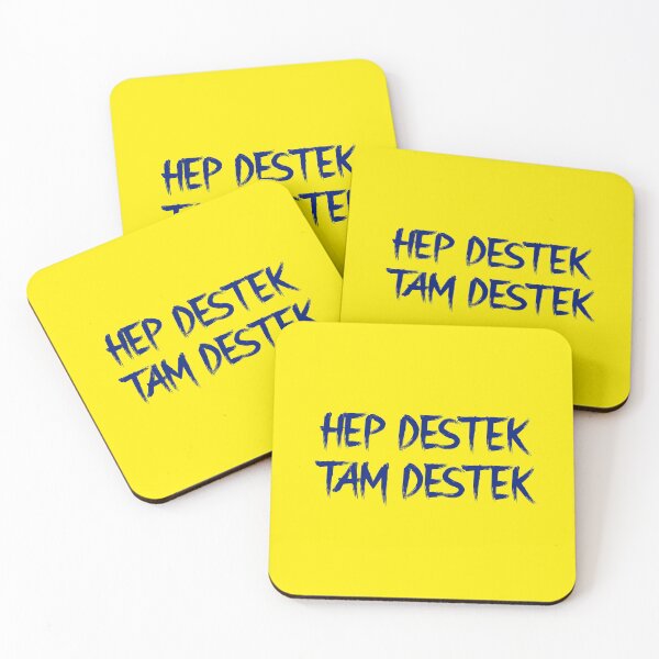 Item preview, Hep Destek Tam Destek blue designed and sold by VRedBaller.