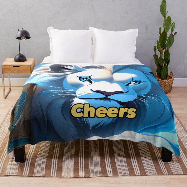 Item preview, Lion 9 - Cheers designed and sold by thejungleheroes.