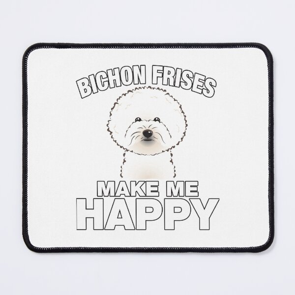 Item preview, Bichon Frises Make Me Happy designed and sold by DogGarden.