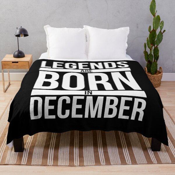 Item preview, Legends Are Born In December designed and sold by PNGShop.