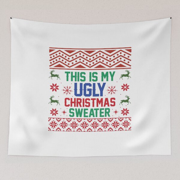 Item preview, This is my ugly christmas sweater ugly Christmas sweater holiday design designed and sold by Dominika Farkašová.