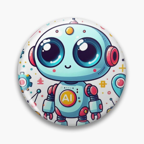 Item preview, A Glimpse into the Future of Robotics and AI designed and sold by nicnacc.