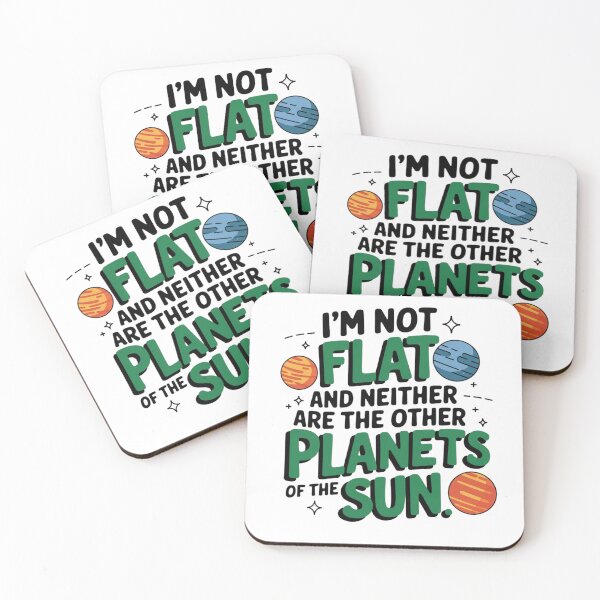 Item preview, funny humor round earth quote, funny spherical earth design, for men and women, funny round earth designed and sold by LuxeGraphix.