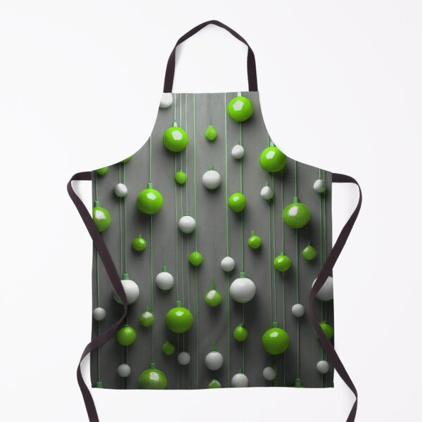 Item preview, Christmas decorations - minimalist, opalescent baubles and Christmas tree stars/ white, green. designed and sold by My-fake-places.
