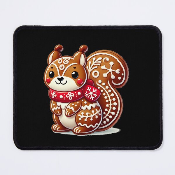 Item preview, Christmas Gingerbread Squirrel Cookie designed and sold by ToxiCool.