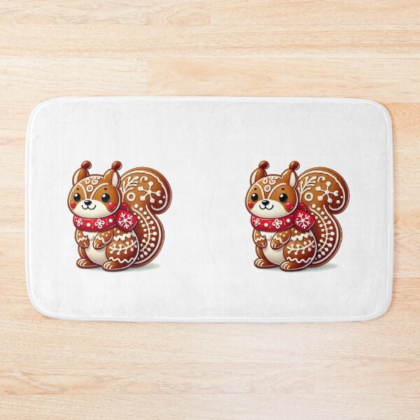 Item preview, Christmas Gingerbread Squirrel Cookie designed and sold by ToxiCool.