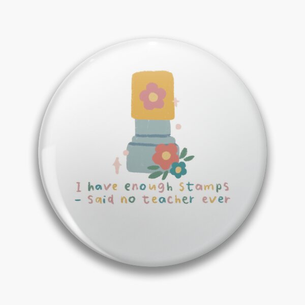 Item preview, Teacher Stamp Addiction Education Funny designed and sold by designwithvi.