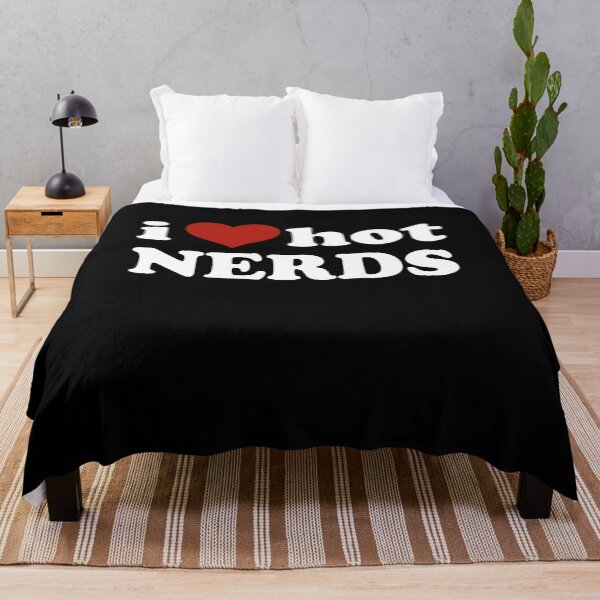 Item preview, I Love Hot Nerds designed and sold by PNGShop.