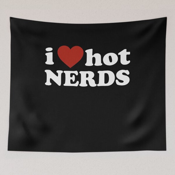 Item preview, I Love Hot Nerds designed and sold by PNGShop.