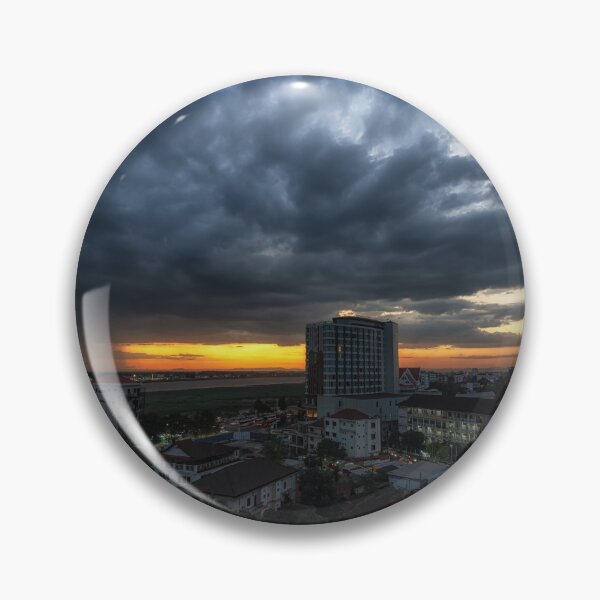 Item preview, Sunset over Vientiane City designed and sold by aaronchoi.