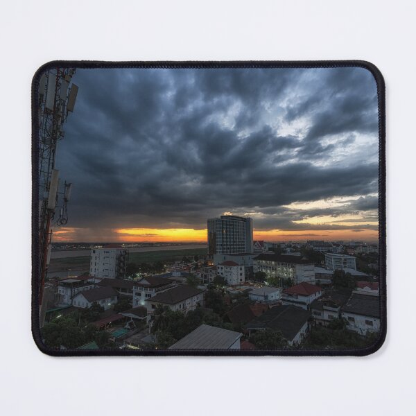 Item preview, Sunset over Vientiane City designed and sold by aaronchoi.