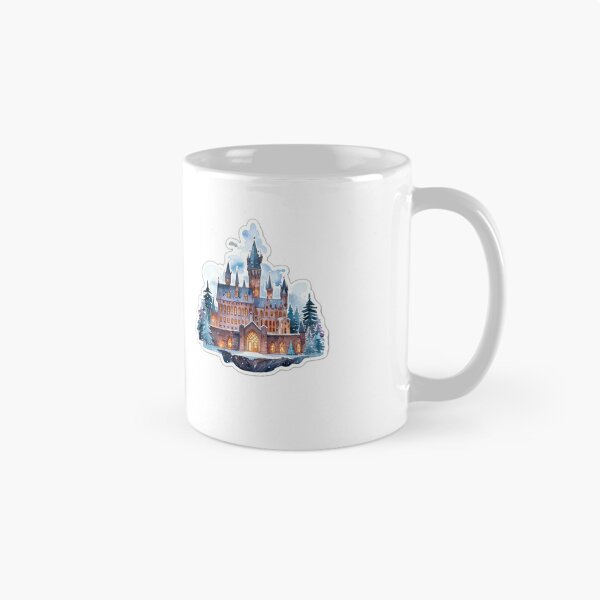 Item preview, Magical Winter Castle Sticker designed and sold by pelzolga.