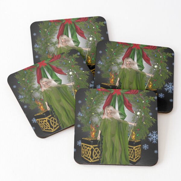 Item preview, A  Pagan Christmas, a beautiful witch designed and sold by LoneAngel.