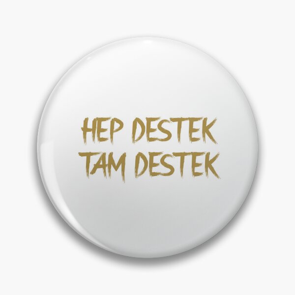 Item preview, Hep Destek Tam Destek gold b designed and sold by VRedBaller.