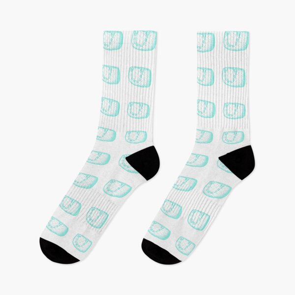 Item preview, Retro Bamboo Aquamarine designed and sold by MagentaTwilight.