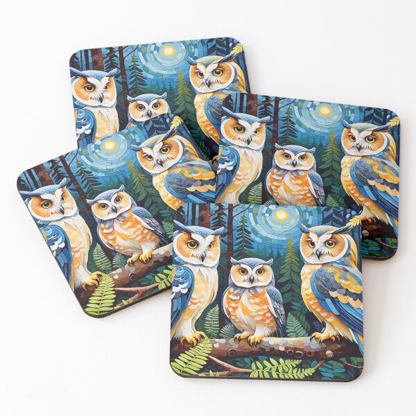 Item preview, Owl Family designed and sold by M-Y-A-R-T-.