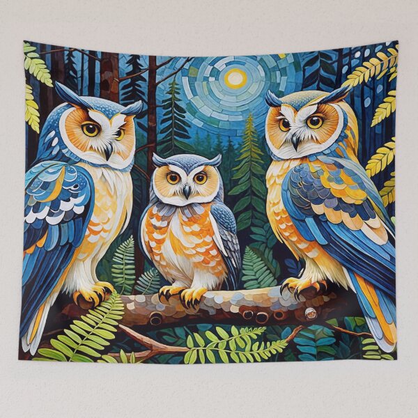 Item preview, Owl Family designed and sold by M-Y-A-R-T-.