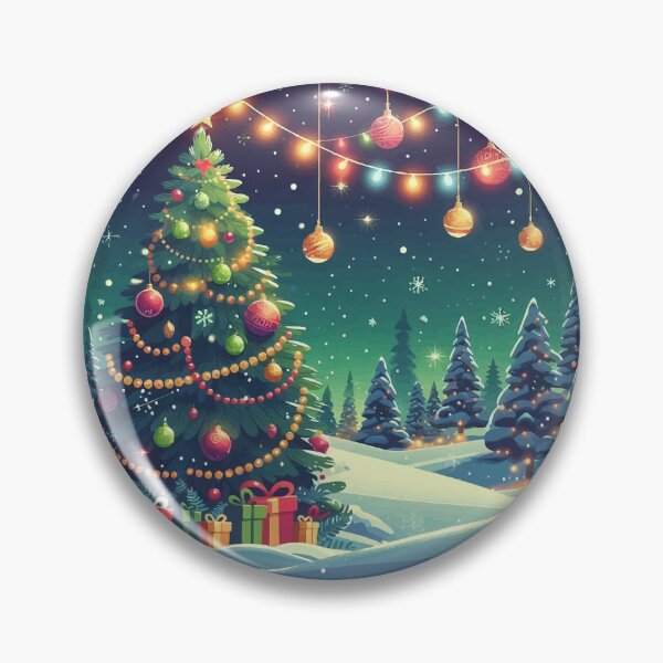 Item preview, The Winter Magic of the Christmas Lights Land designed and sold by e-milka.
