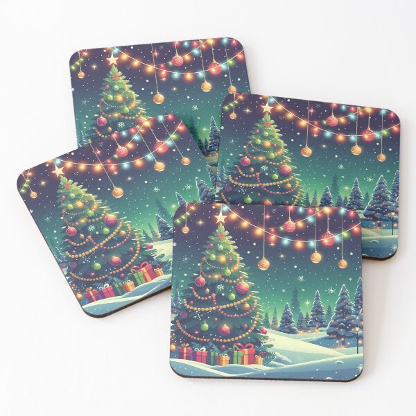Item preview, The Winter Magic of the Christmas Lights Land designed and sold by e-milka.