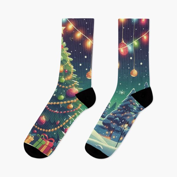 Item preview, The Winter Magic of the Christmas Lights Land designed and sold by e-milka.